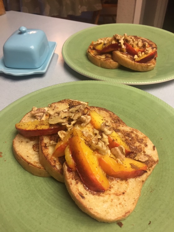 French Toast with Warm Fruit | Recipe Cloud App