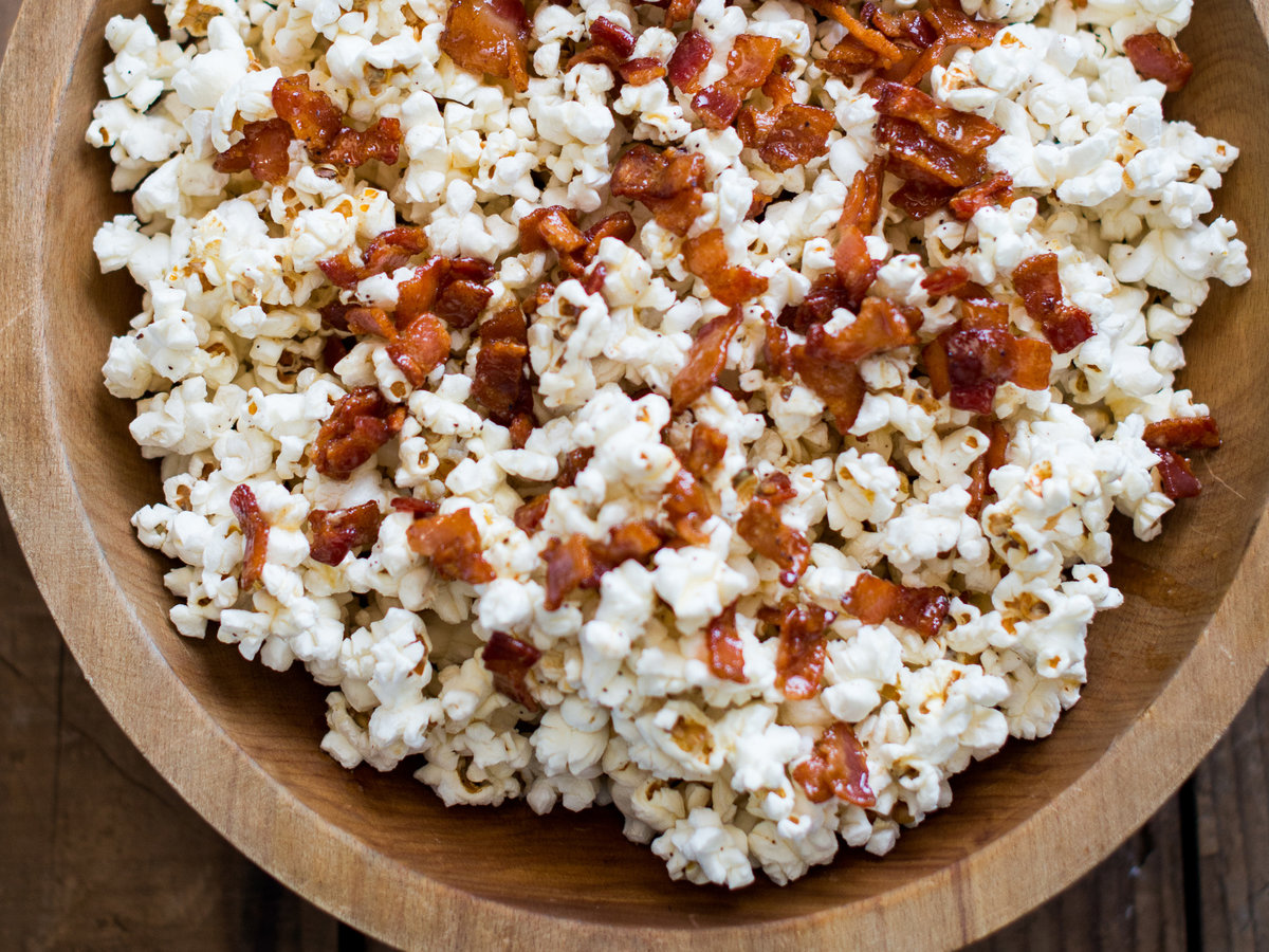 Maple-Bacon Popcorn | Recipe Cloud App