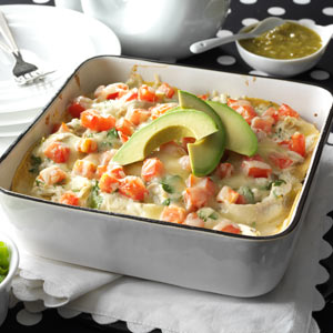 Salsa Verde Chicken Casserole Taste of Home Salsa Verde Chicken Casserole Recipe | Recipe Cloud App