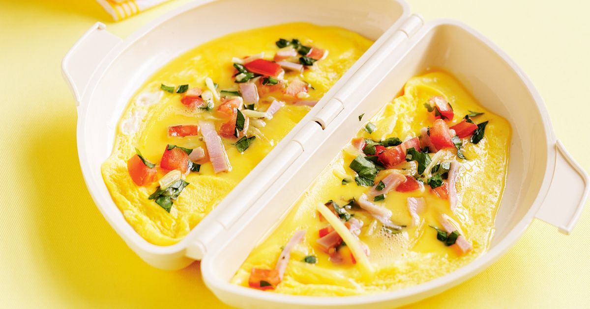 Ham & Tomato Omelette | Recipe Cloud App