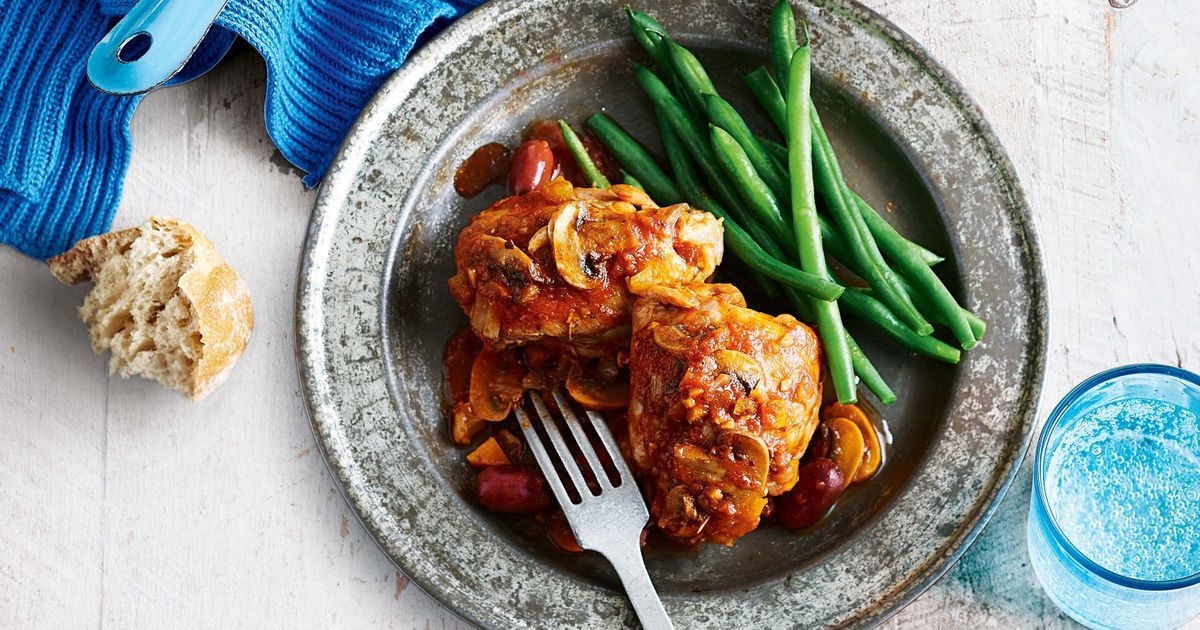 Slow-Cooker Chicken Cacciatore | Recipe Cloud App