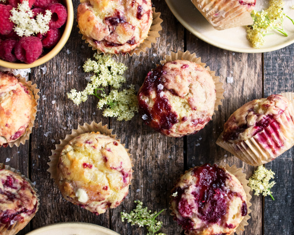 Raspberry Lemon Ricotta Muffins | Recipe Cloud App