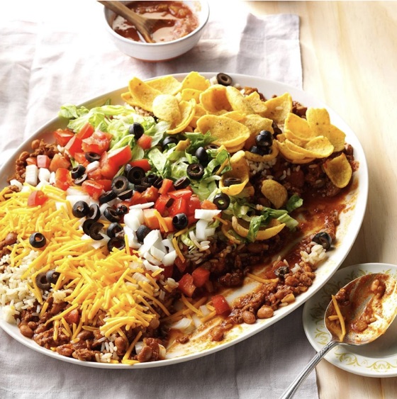 Texas Taco Dip Platter | Recipe Cloud App