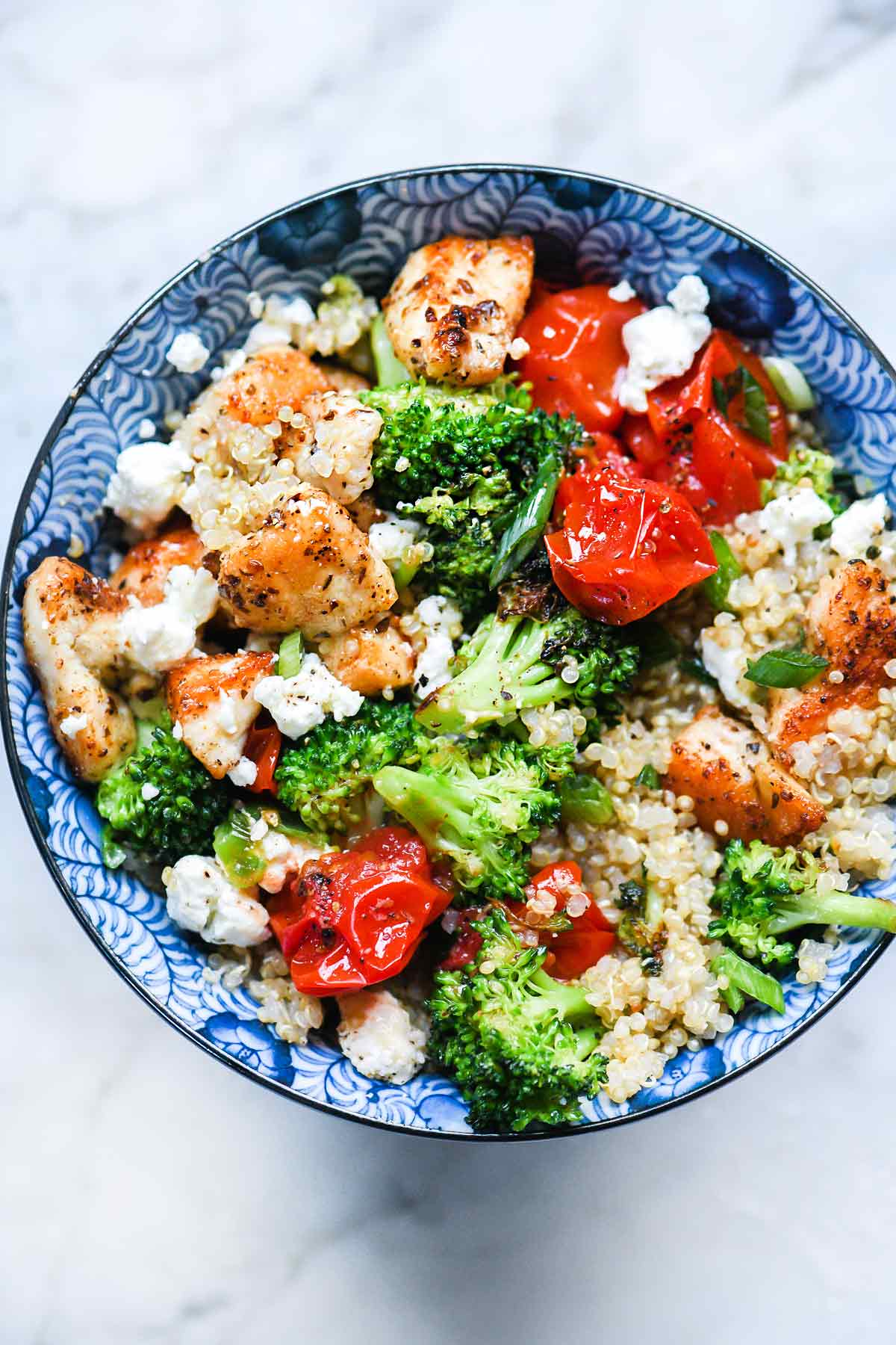 Mediterranean Chicken Quinoa Bowl | Recipe Cloud App