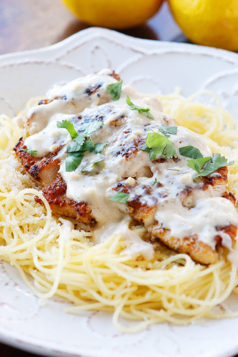 Lemon Chicken Pasta | Recipe Cloud App