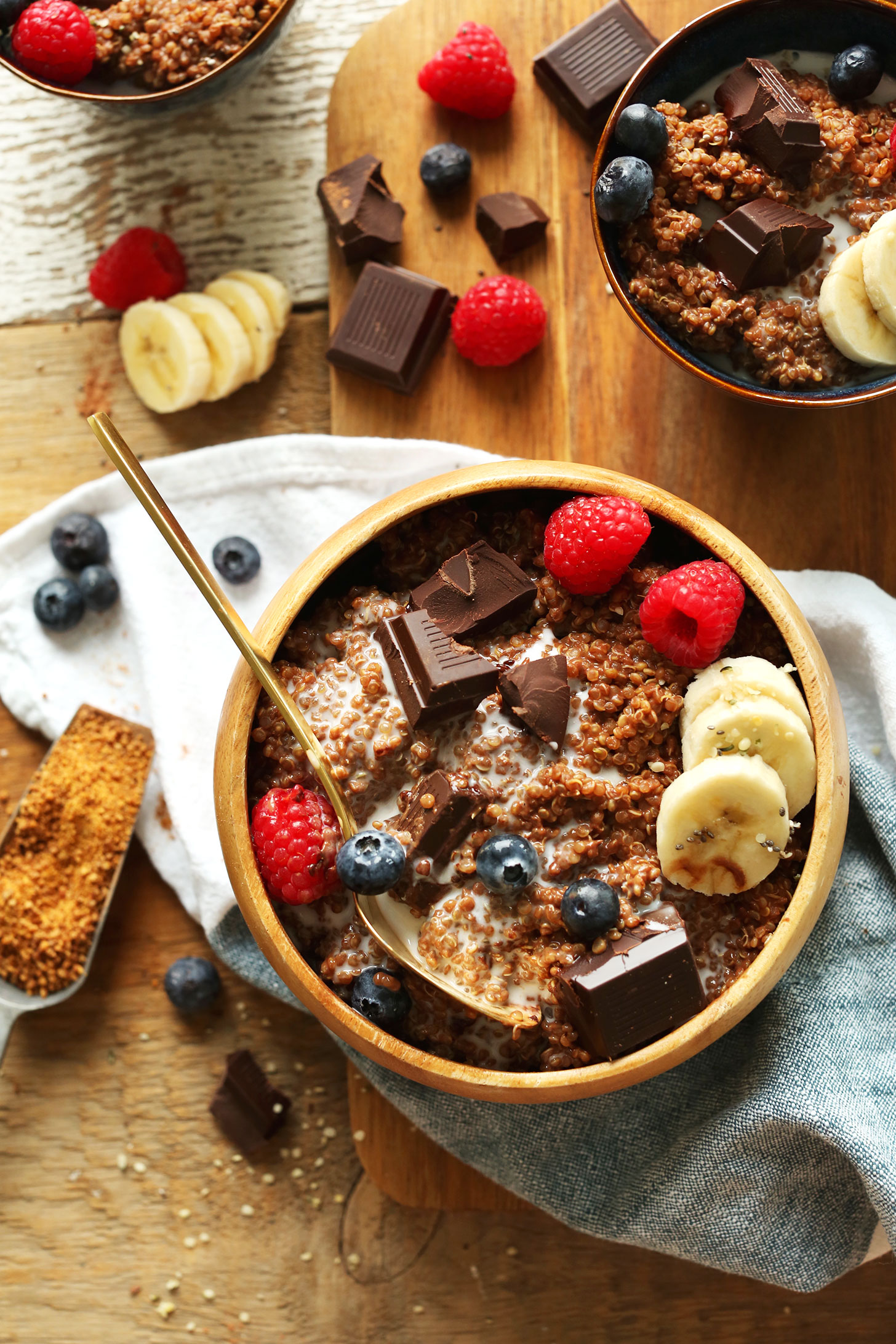 Chocolate Quinoa Breakfast Bowl | Recipe Cloud App
