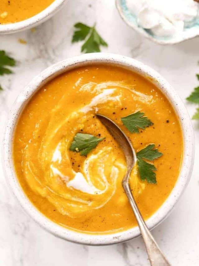 Creamy Turmeric Carrot Soup - Healthy, Comforting, And 100% Delicious | Recipe Cloud App