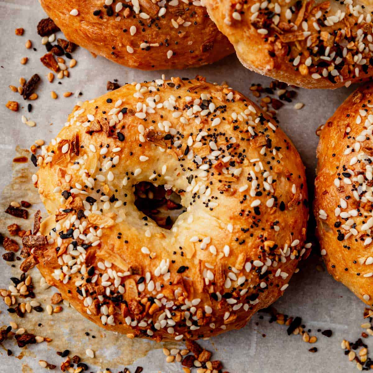 High Protein Cottage Cheese Bagels (Oven Or Air Fryer) | Recipe Cloud App