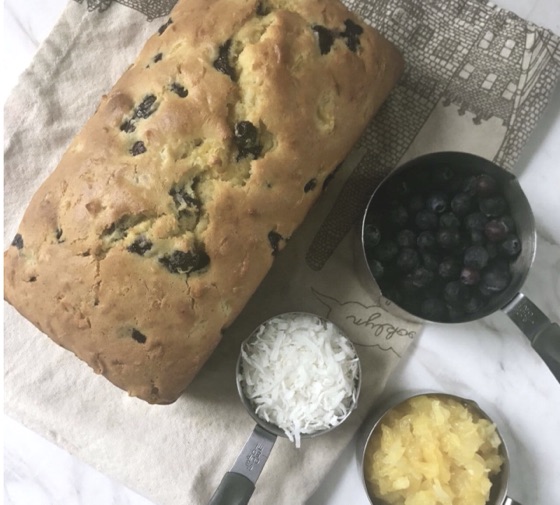Pineapple Blueberry Bread - Recipe | Cooks.Com | Recipe Cloud App