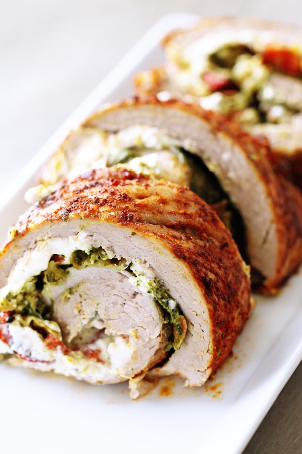 Pork Tenderloin: Italian Stuffed | Recipe Cloud App