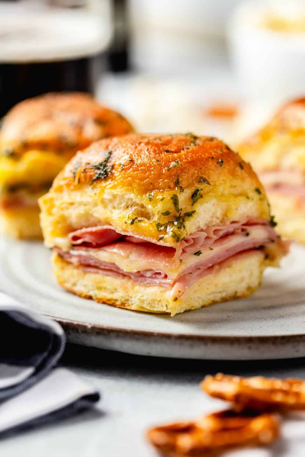 Sliders: Hot Ham And Cheese | Recipe Cloud App