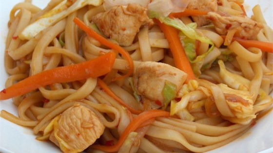 Chicken Yakisoba Recipe | Recipe Cloud App