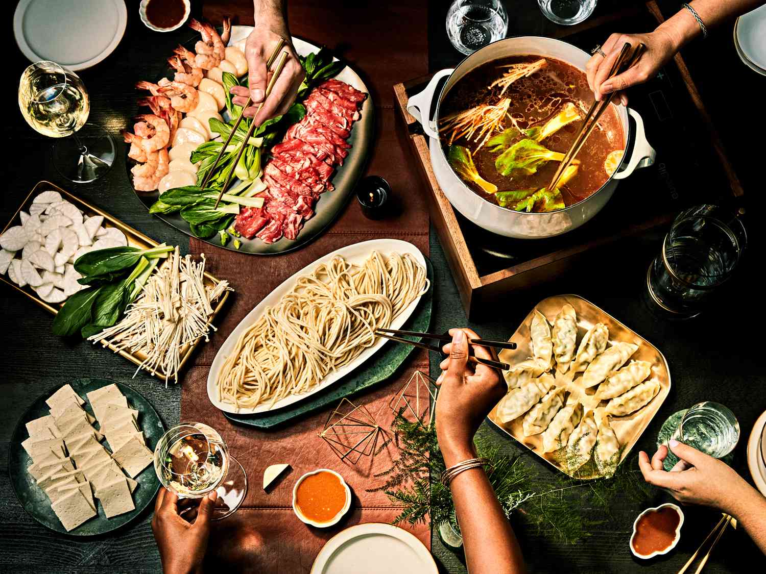 Steak-And-Shrimp Hot Pot | Recipe Cloud App