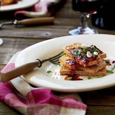 Fried Tofu with Spicy Ginger-Sesame Sauce | Recipe Cloud App