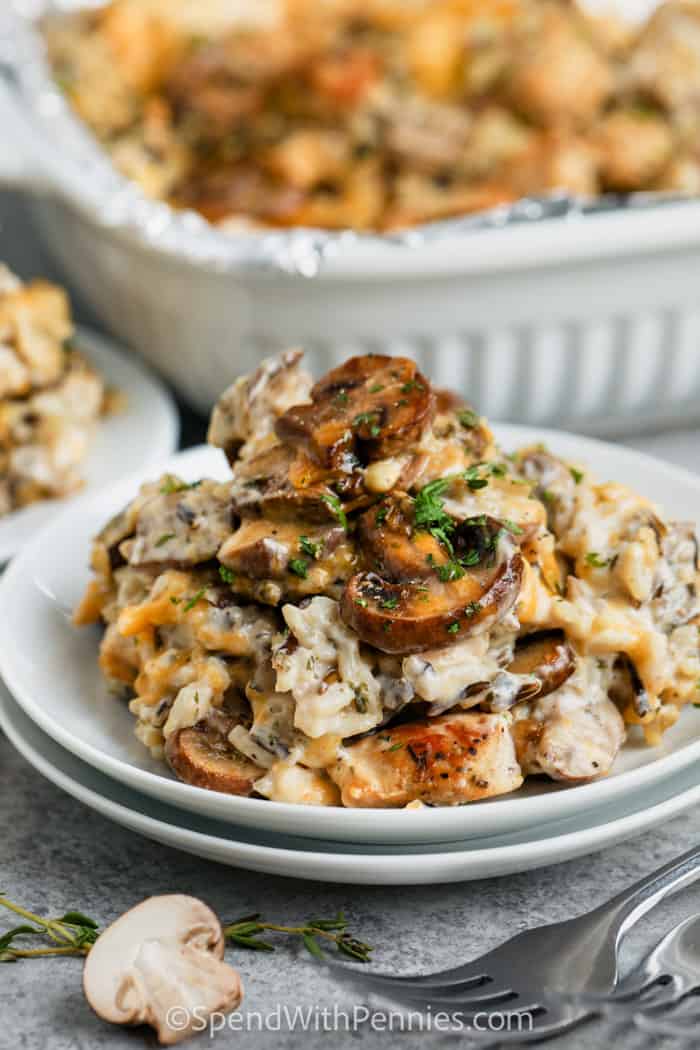 Casserole: Chicken & Wild Rice | Recipe Cloud App