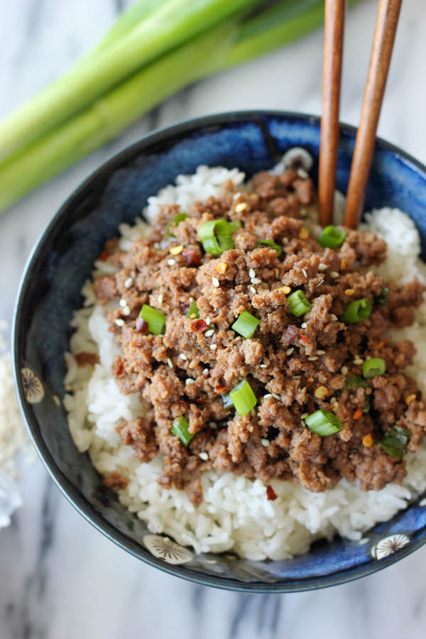 Korean Beef Bowl Korean Beef Bowl - Damn Delicious | Recipe Cloud App