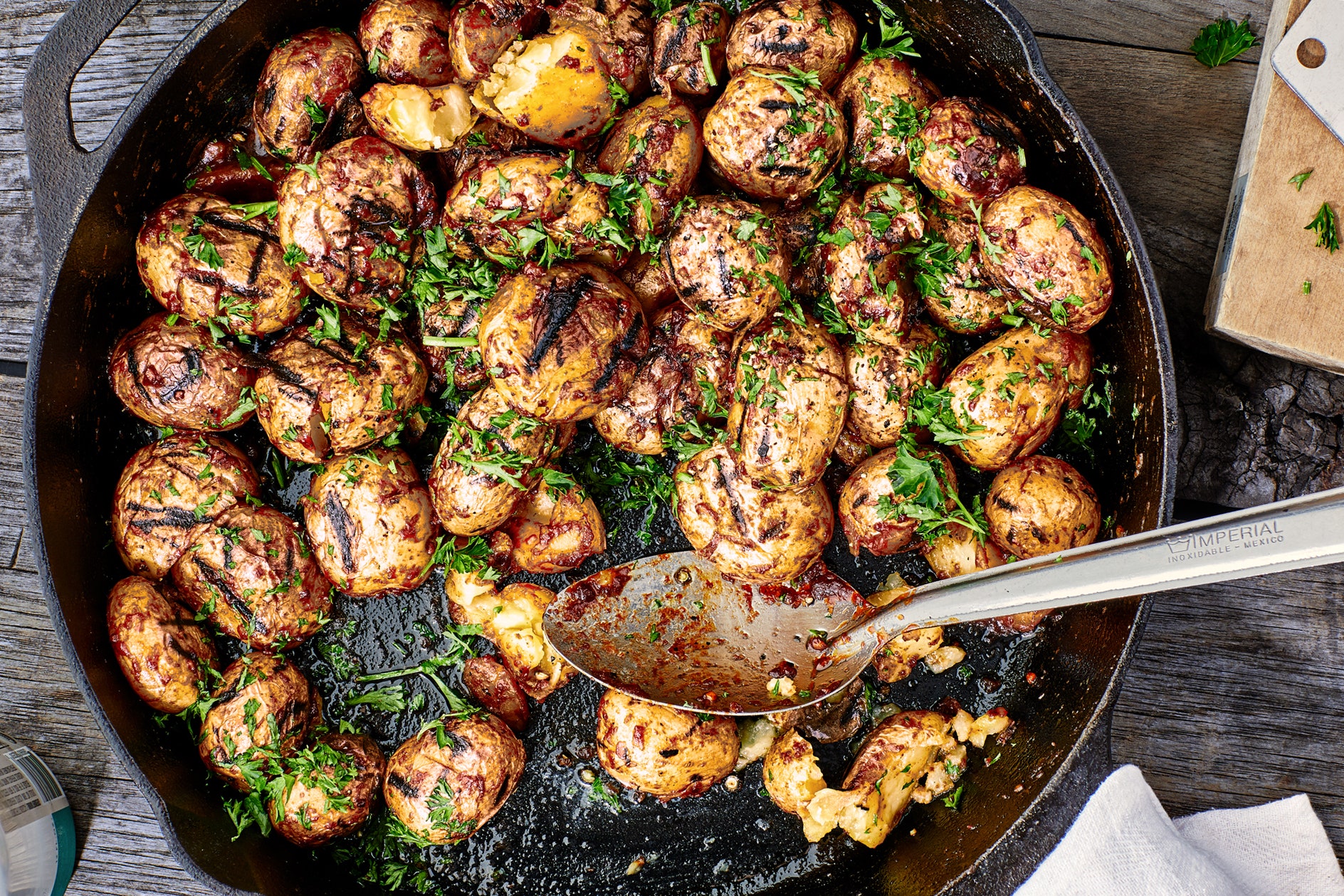 Miso-Y Grilled Potatoes | Recipe Cloud App