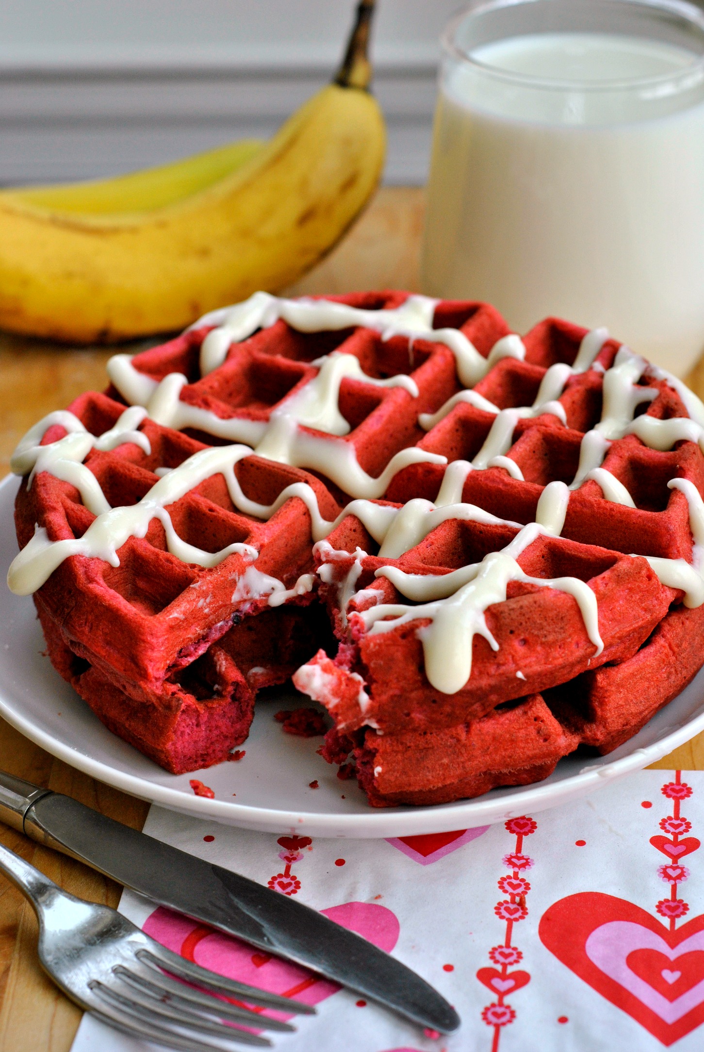 Red Velvet Waffles | Recipe Cloud App