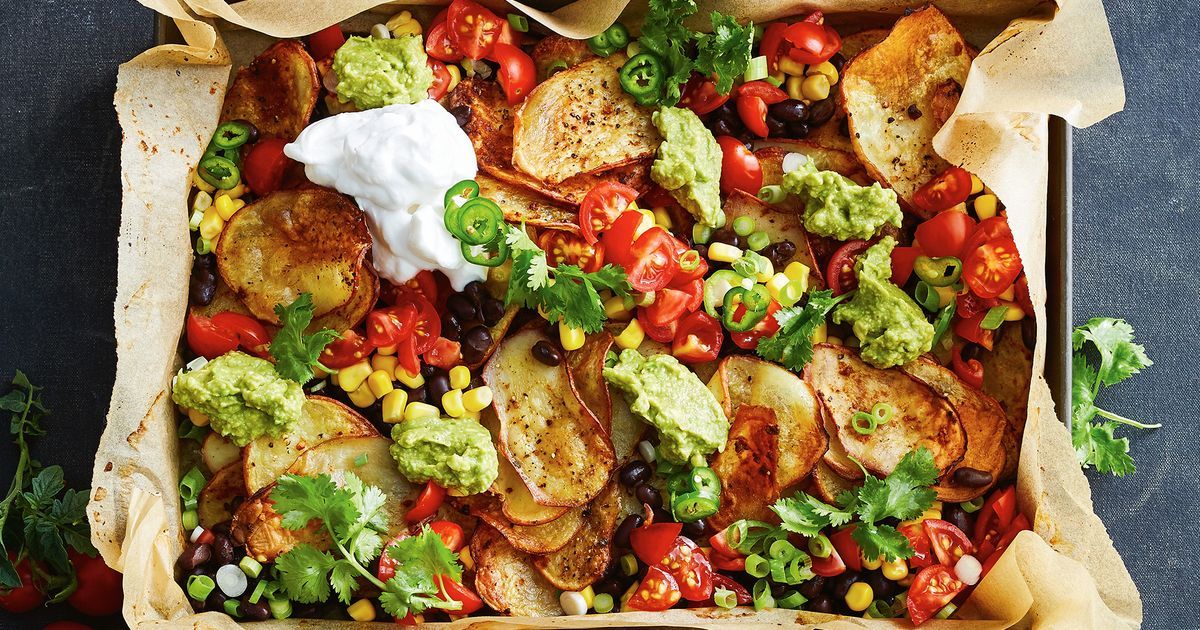 Healthier Potato Nachos | Recipe Cloud App