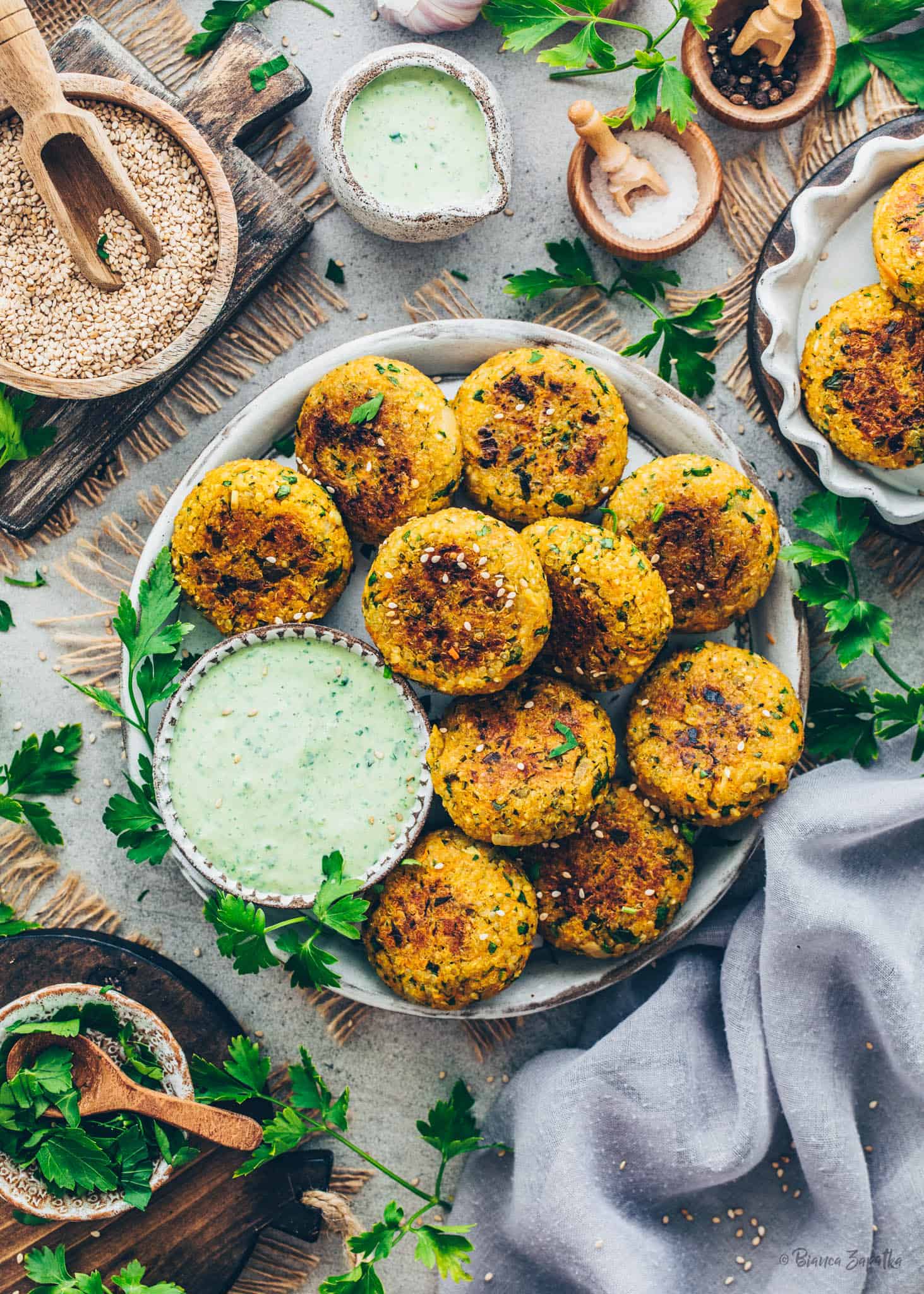 Vegan Quinoa Patties (Crispy Veggie Cakes) | Recipe Cloud App