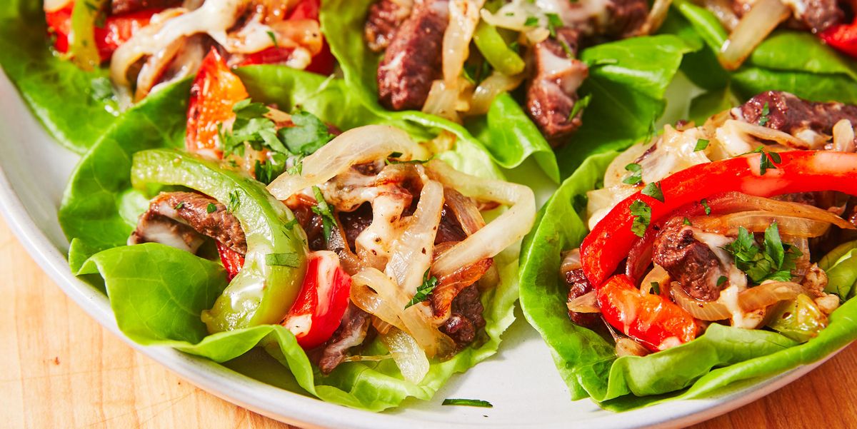 Philly Cheesesteak Lettuce Wraps | Recipe Cloud App