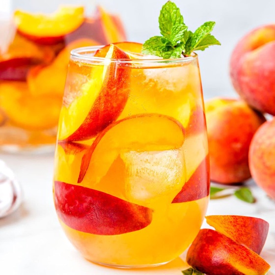 Peach Sangria | Recipe Cloud App