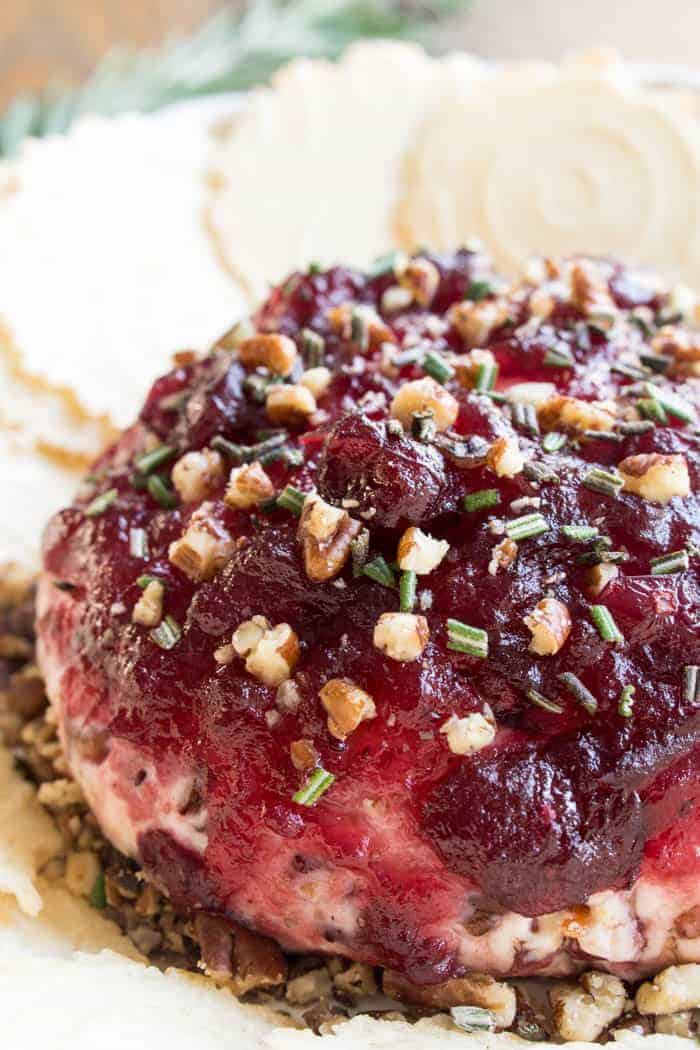 Spread: Cranberry Pecan Baked Goat Cheese | Recipe Cloud App