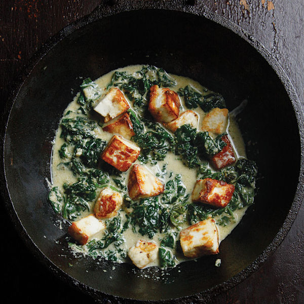 Saag Paneer (Spinach with Fresh Indian Cheese) | Recipe Cloud App