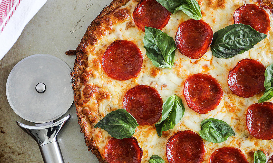 Keto Pork Rind Pizza | Recipe Cloud App