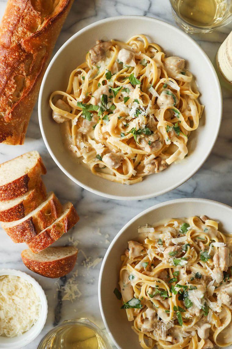 Instant Pot Chicken Alfredo Instant Pot Chicken Alfredo - Damn Delicious | Recipe Cloud App