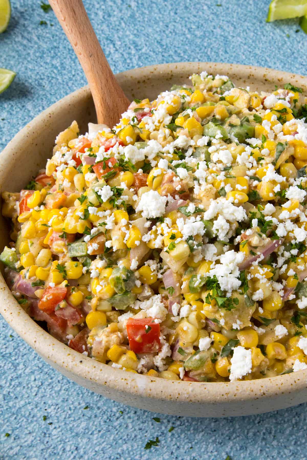 Elotes Salad (Mexican Corn Salad) | Recipe Cloud App