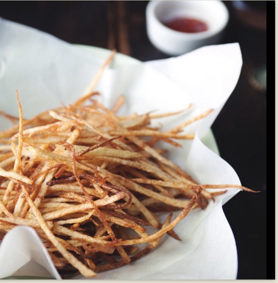 Crispy Baked Garlic Matchstick Fries | Recipe Cloud App