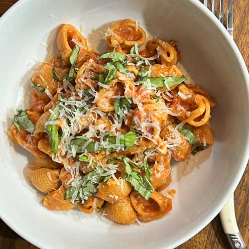 Spicy Calabrian Chili Lumache alla Vodka by Sfoglini Pasta | Recipe Cloud App