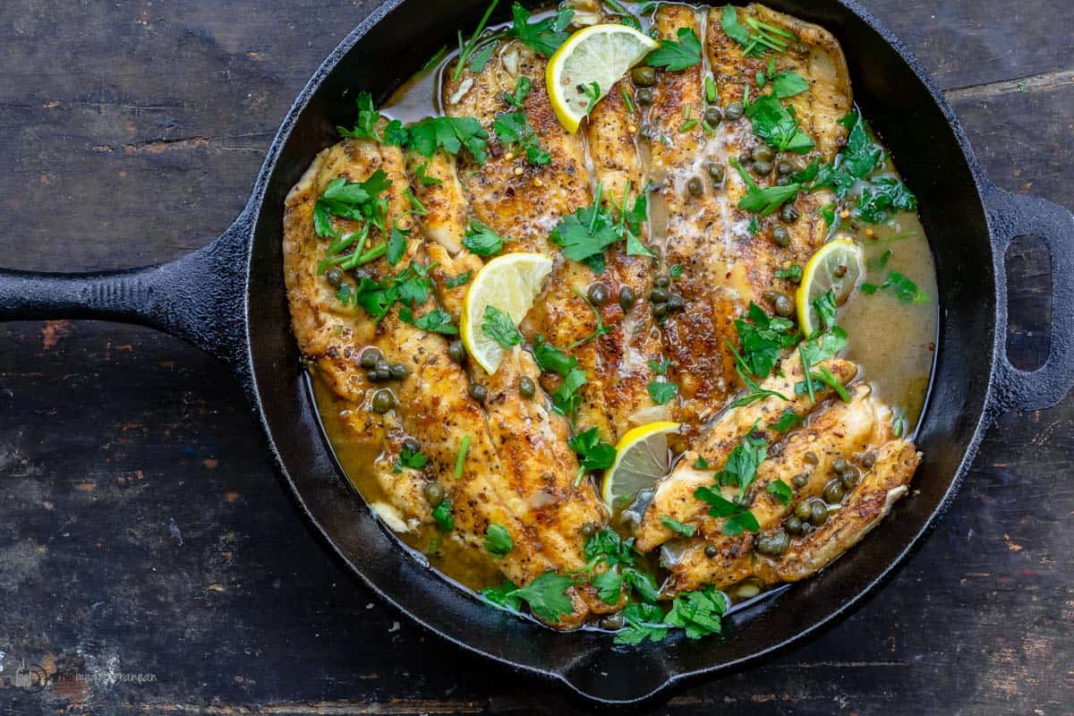 White Fish: Fish Piccata | Recipe Cloud App
