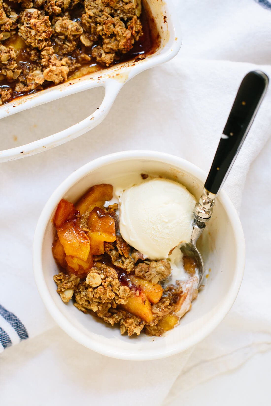 Peach Crisp (Gluten-Free) | Recipe Cloud App