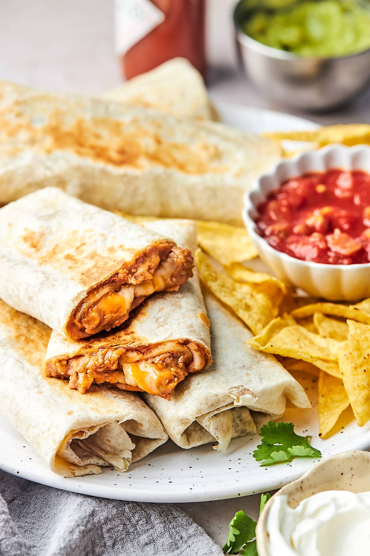 Bean and Cheese Burrito - Two Peas & Their Pod | Recipe Cloud App