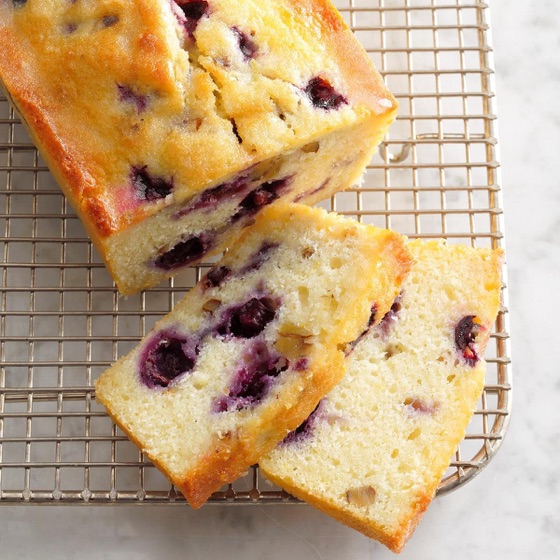 Lemon Blueberry Bread | Recipe Cloud App