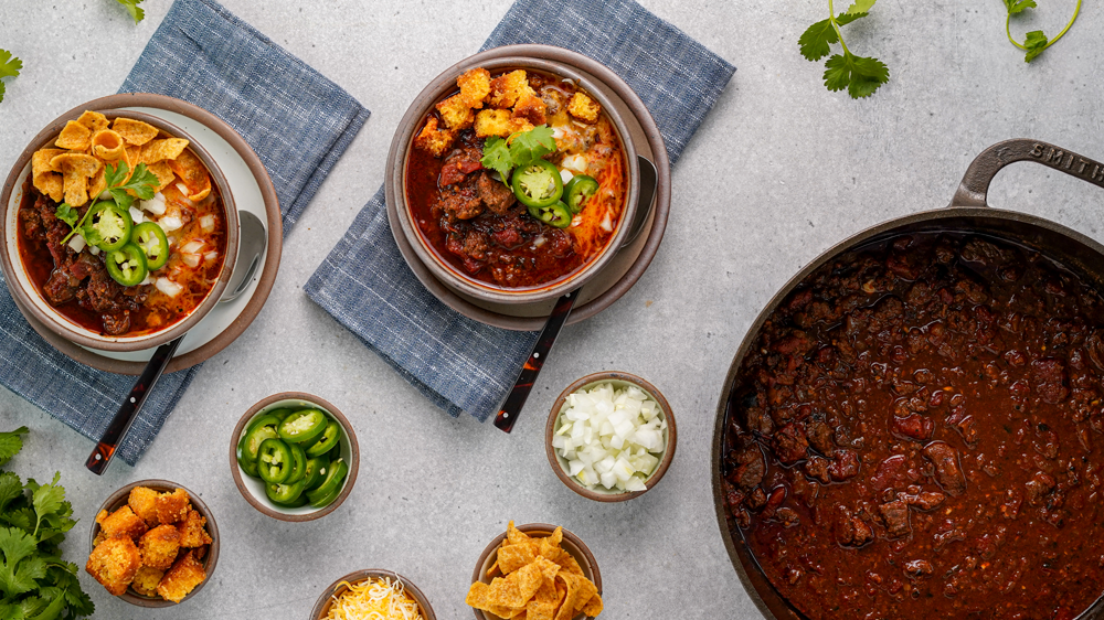 Wagyu Texas Chili | American Wagyu Ground Beef | Dutch Oven | Recipe Cloud App