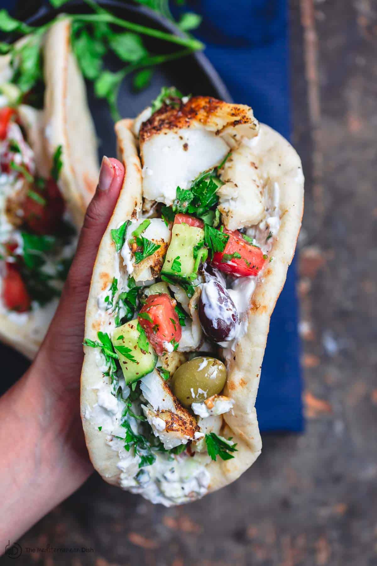 Gyro: Grilled Cod | Recipe Cloud App