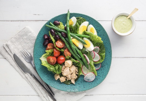Tuna Salad Nicoise With Lemon Dressing | Recipe Cloud App