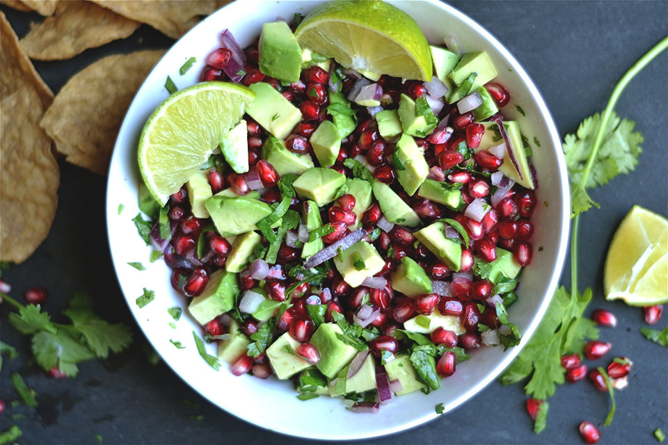 Pomegranate Avocado Salsa | Recipe Cloud App