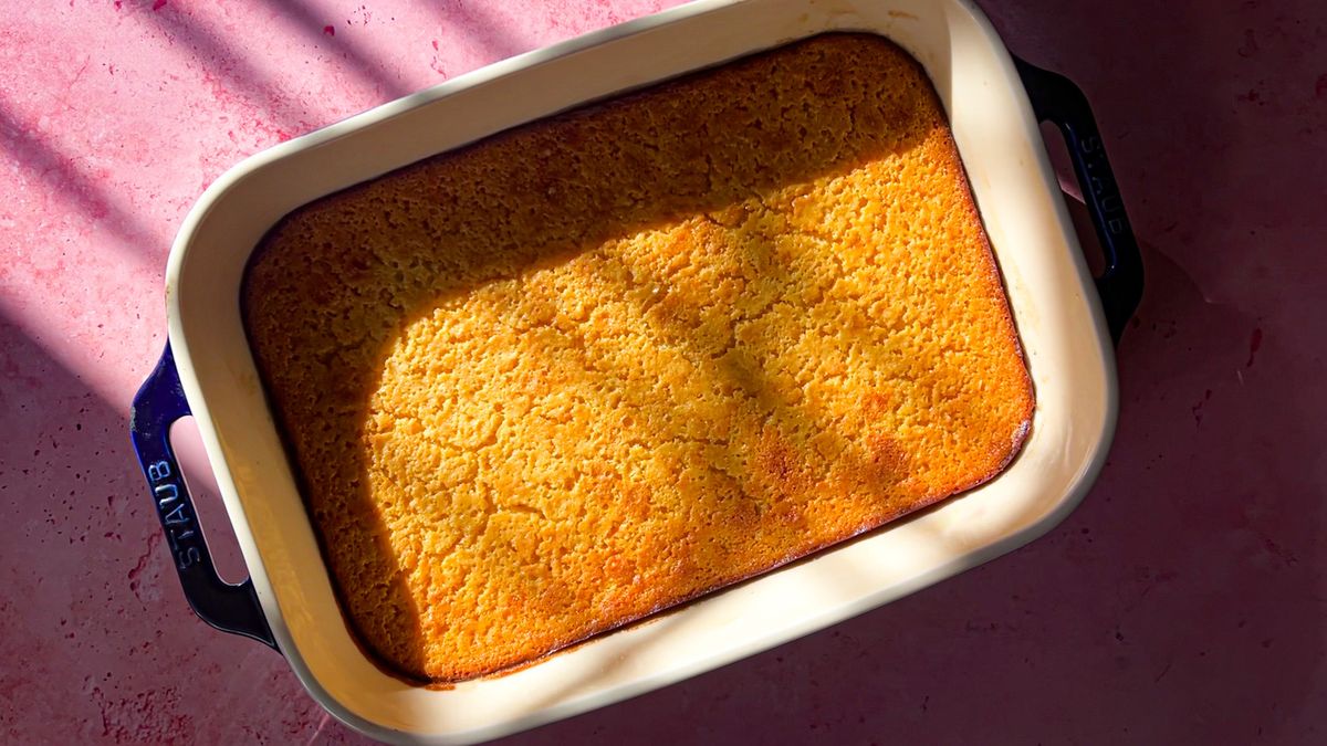 Honey Miso Corn Pudding | Recipe Cloud App
