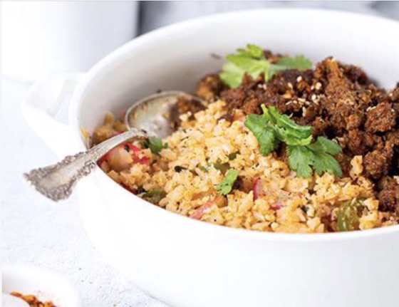 Quick Keto Taco Beef With Cauli-Rice | Recipe Cloud App