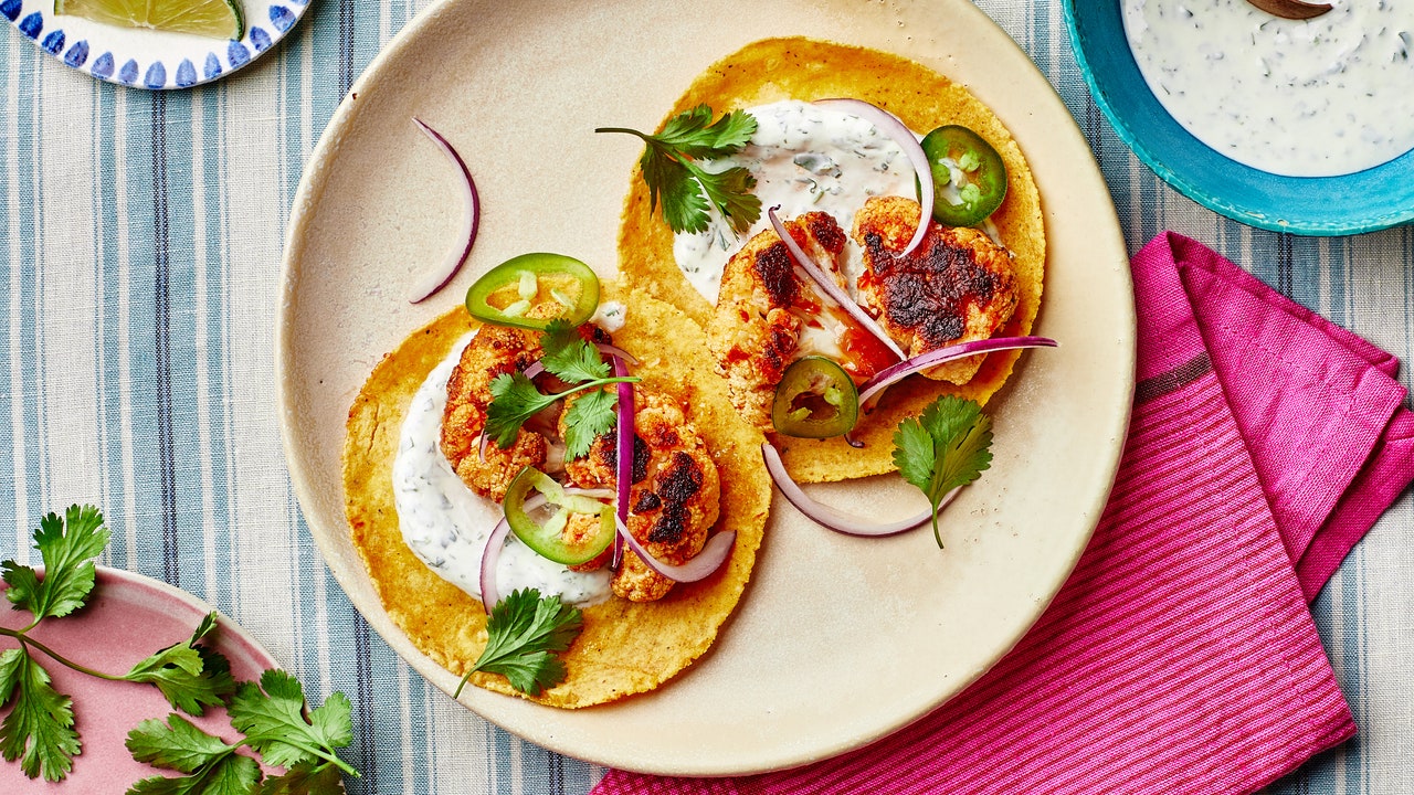 Chipotle Cauliflower Tacos | Recipe Cloud App