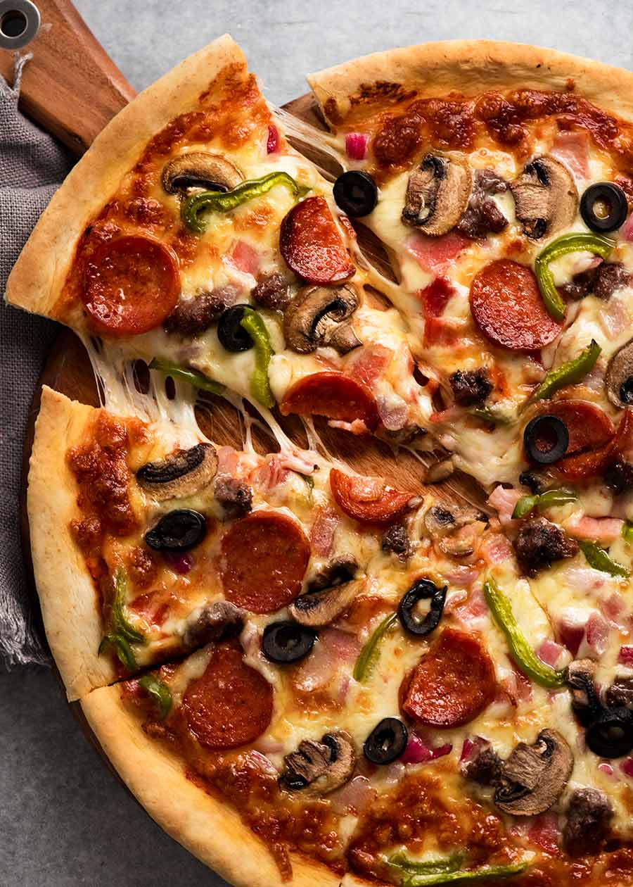 Quick & Easy No Yeast Pizza Dough | Recipe Cloud App