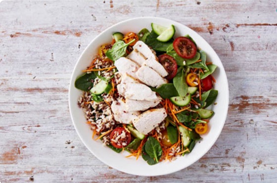 Chicken & Avocado Rice Bowl | Recipe Cloud App