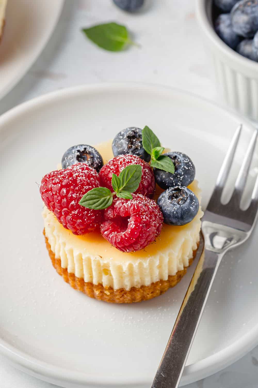 Mini Cheesecakes (Grain-Free, Gluten-Free) - Texanerin Baking | Recipe Cloud App