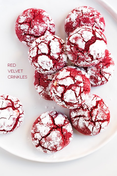 Red Velvet Crinkle Cookies | Recipe Cloud App