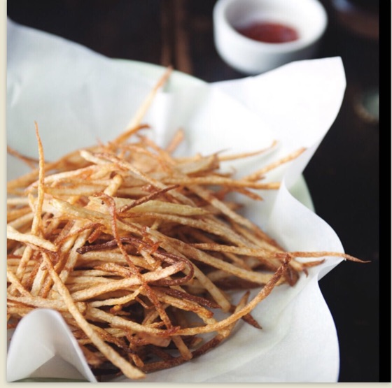 Crispy Baked Garlic Matchstick Fries | Recipe Cloud App