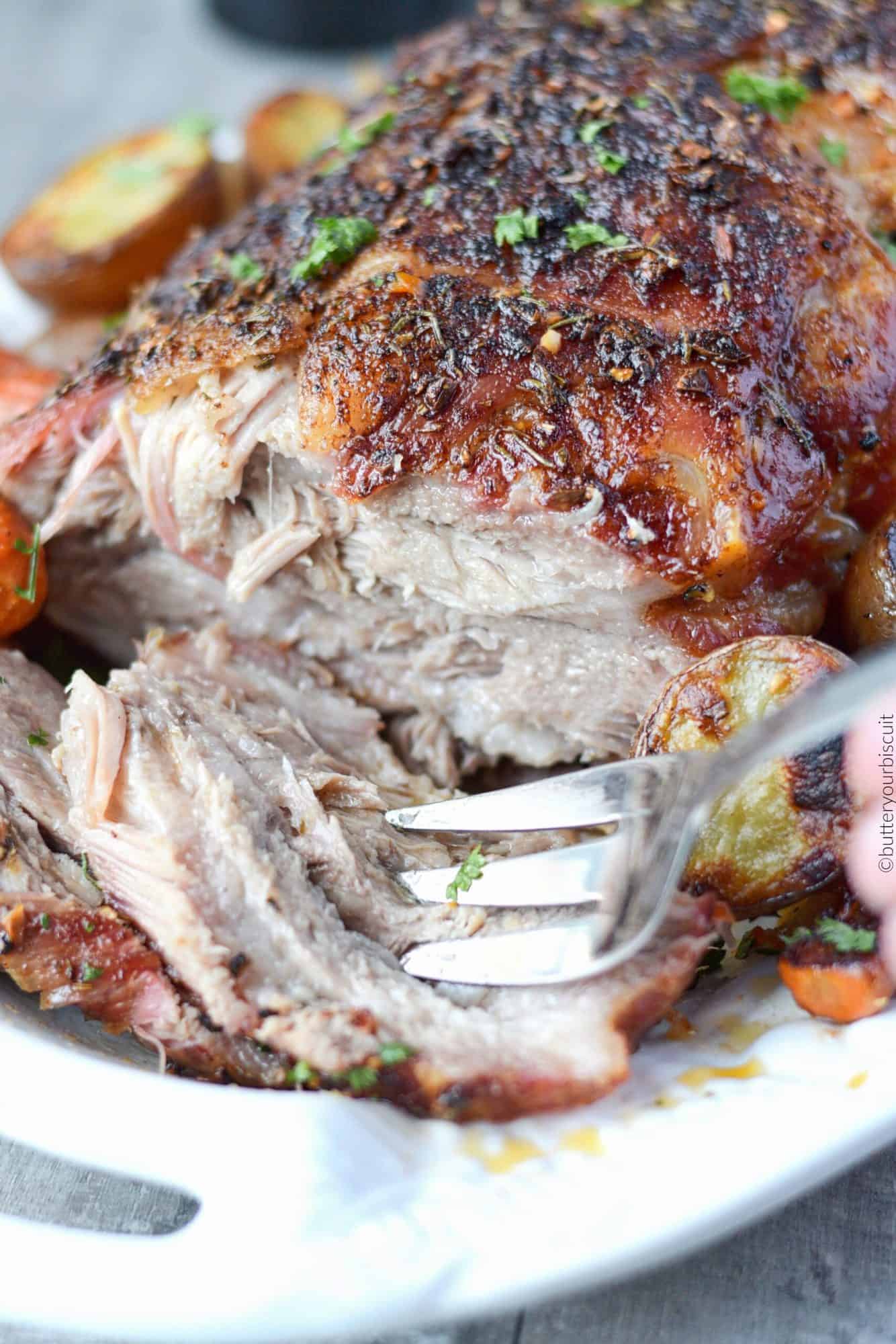 Pork Shoulder: Garlic Rosemary | Recipe Cloud App